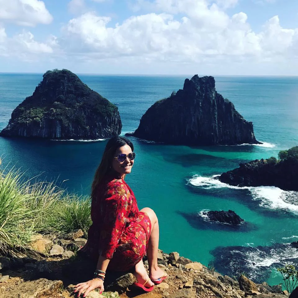 Vanessa Muniz em Fernando de Noronha
